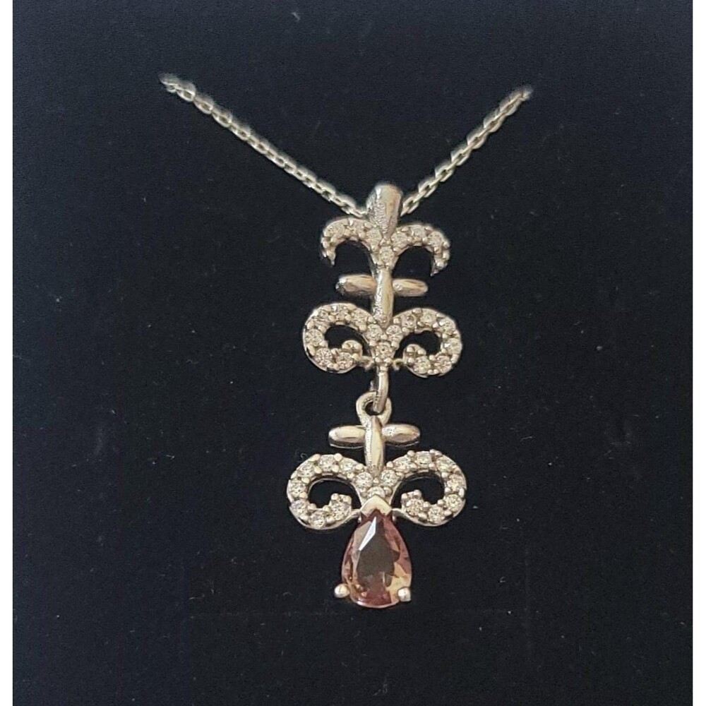 925 Sterling Silver Turkish Zultanite Necklace Wedding Jewelry for Women, NEW